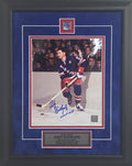 Andy Bathgate Autographed 8 x 10 Framed