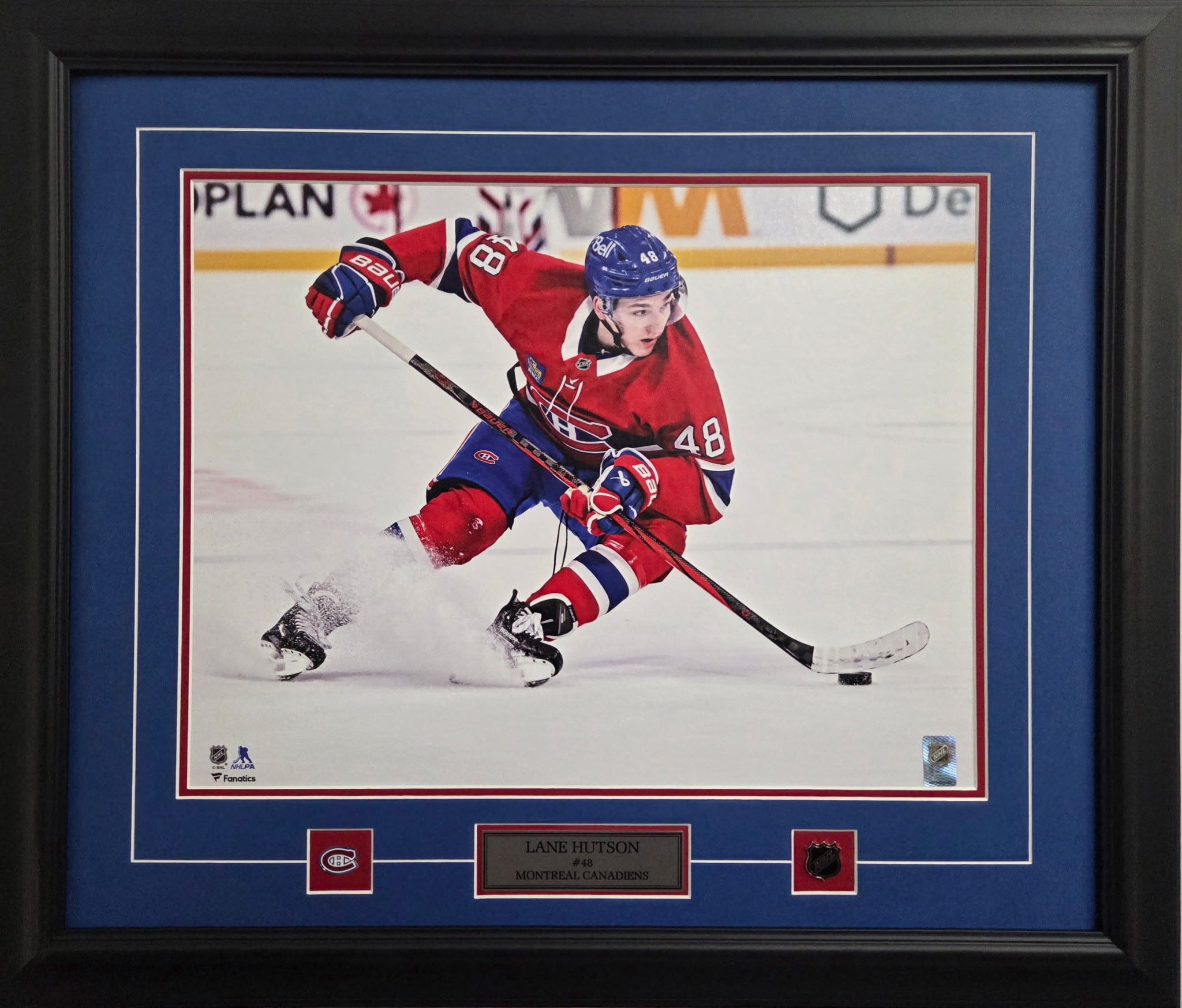 Lane Hutson 16 x 20 Photo