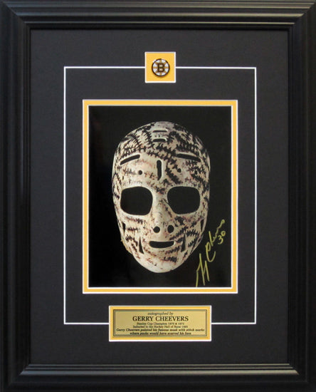 *Signed* Gerry Cheevers - “Mask”