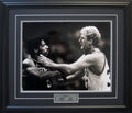 Julius Erving and Larry Bird