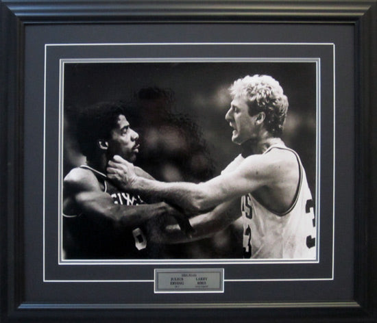 Julius Erving and Larry Bird