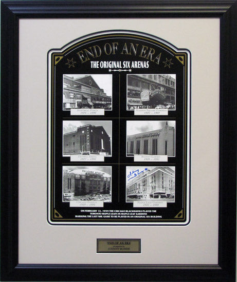 *Signed* Original Six Arenas “End of an Era”