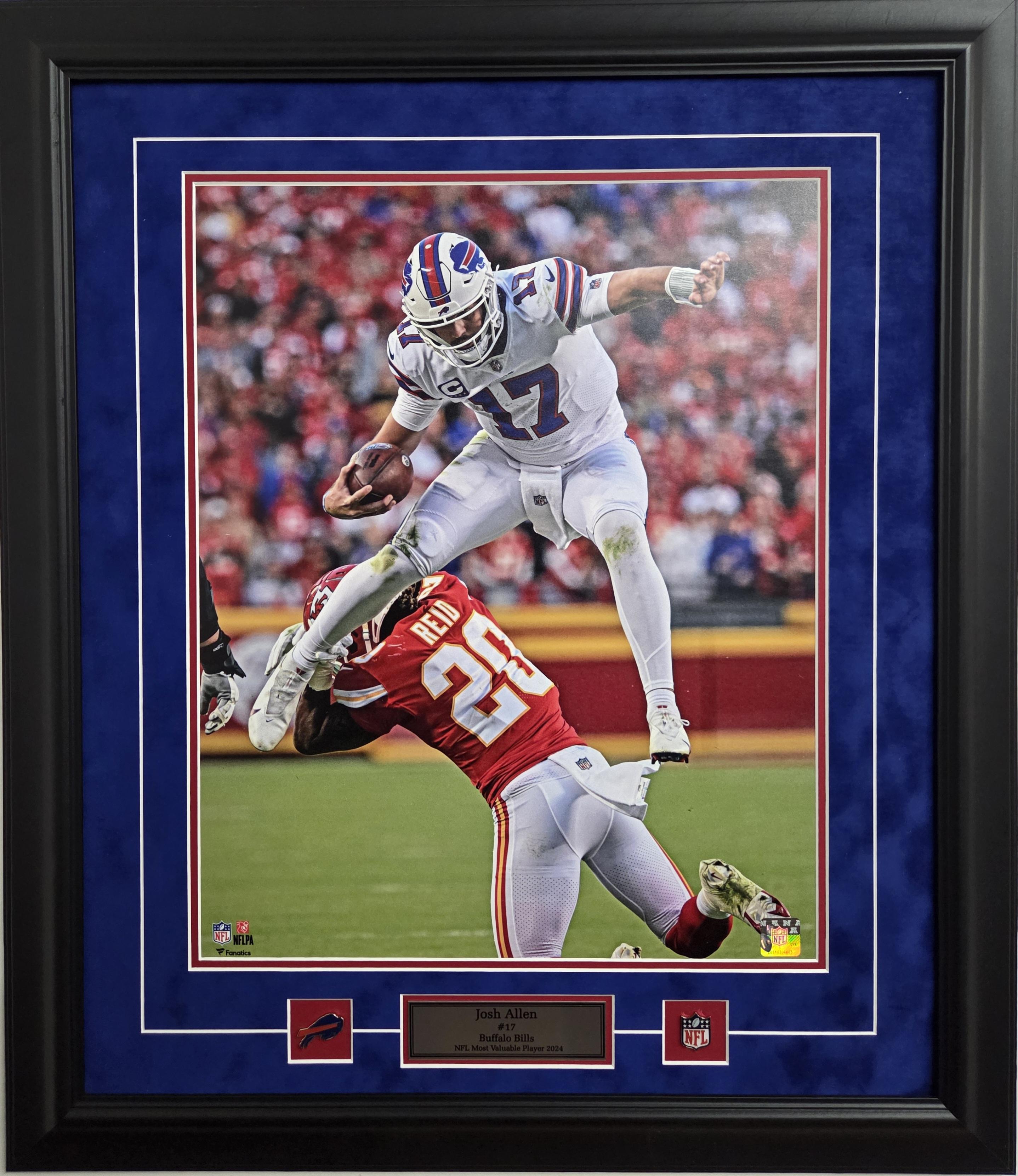 Josh Allen  Framed 16 X 20 Photo