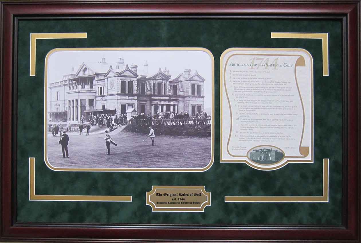 The Original Rules of Golf