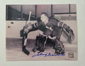 Johnny Bower - Autographed Photo  8 x 10