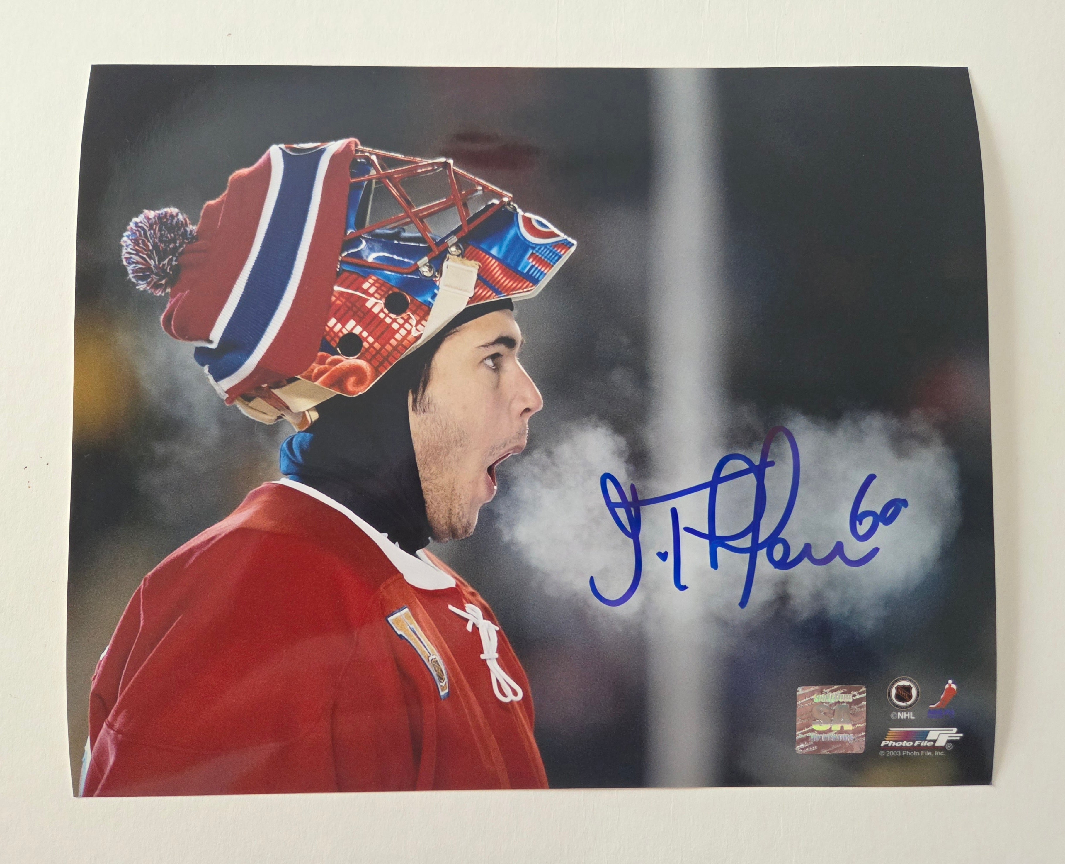 Jose Theodore - Signed Photo  8 x 10
