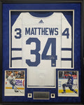 Auston Matthews signed jersey